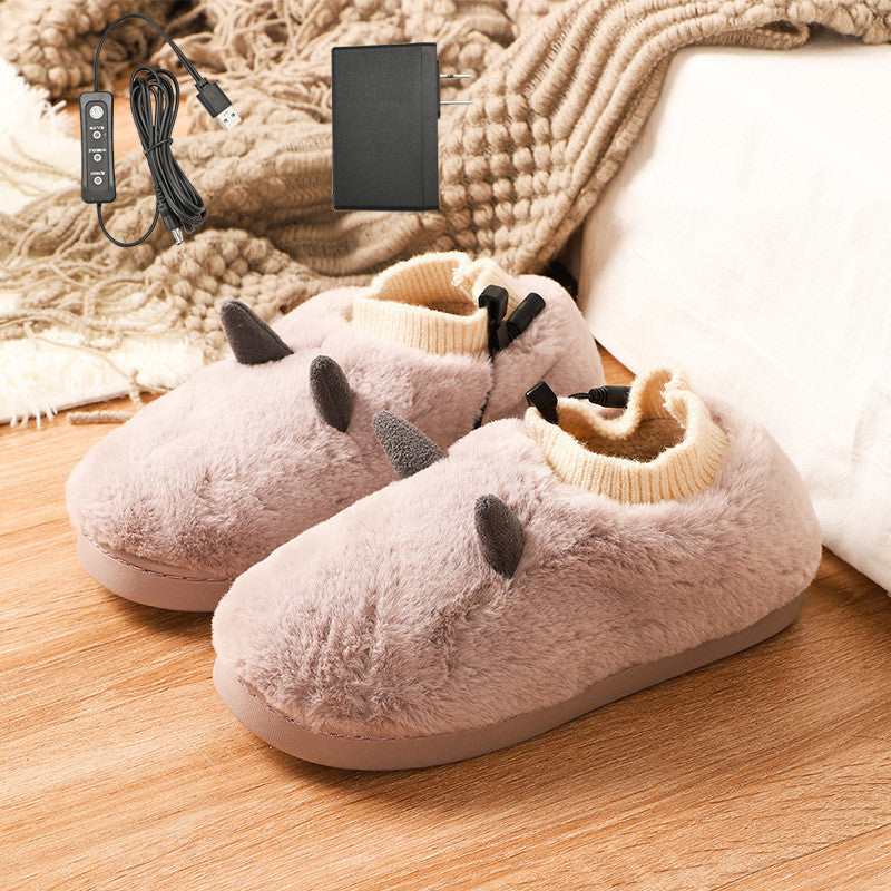 USB Electric Heating Shoes Foot Warmers