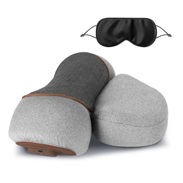 3 In 1 Neck Massager Pillow With Vibration Heating Therapy