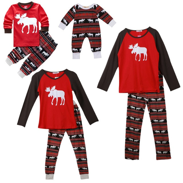Family Matching Christmas Pajamas Set
