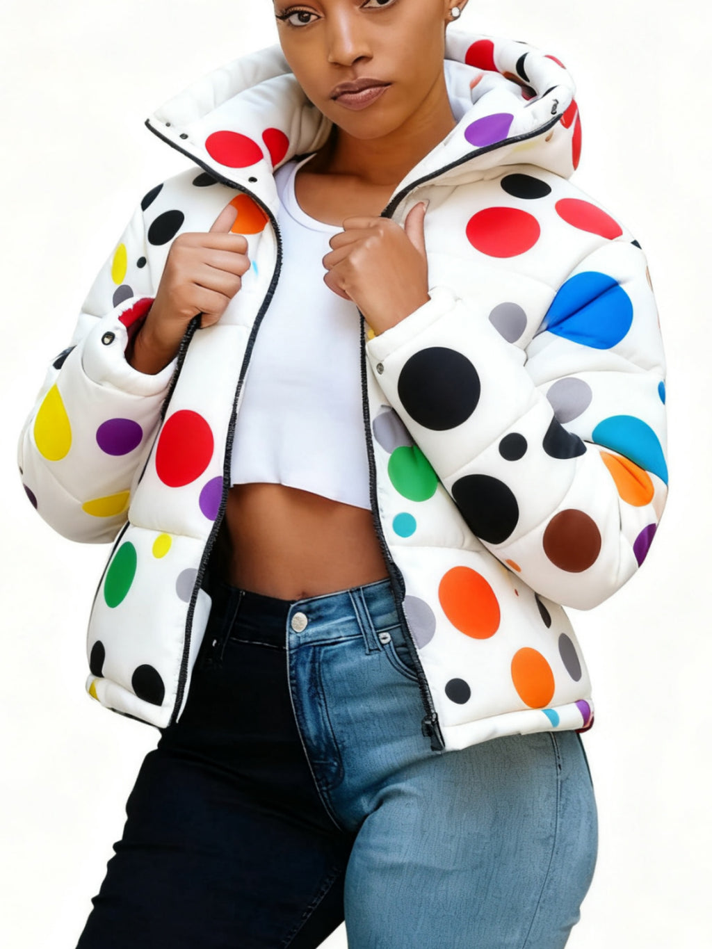 Women's Jackets Cute Short Warm Coats