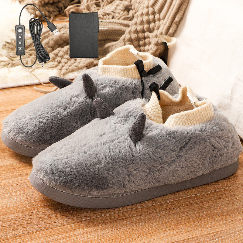 USB Electric Heating Shoes Foot Warmers
