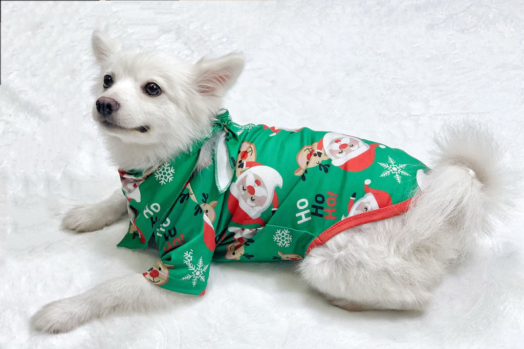 Family Christmas PJs Sets Santa Claus Printed Top Sleepwear