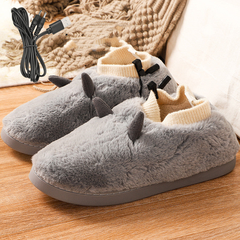 USB Electric Heating Shoes Foot Warmers