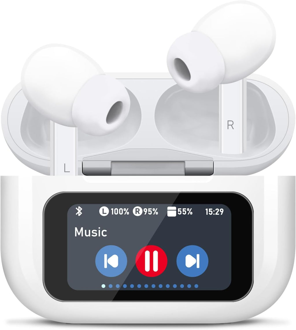 Wireless Earbuds, 5.4 Bluetooth Headphones With Touch Screen Ear Buds