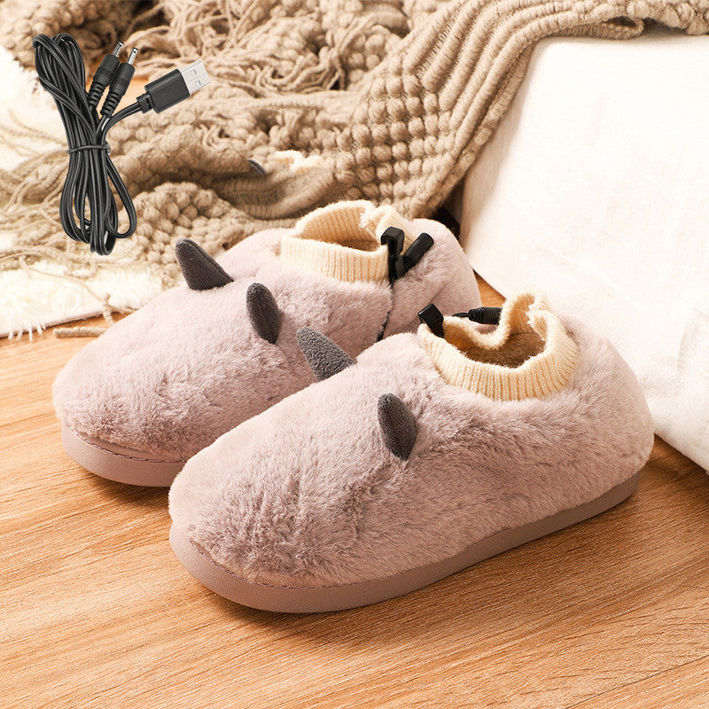 USB Electric Heating Shoes Foot Warmers
